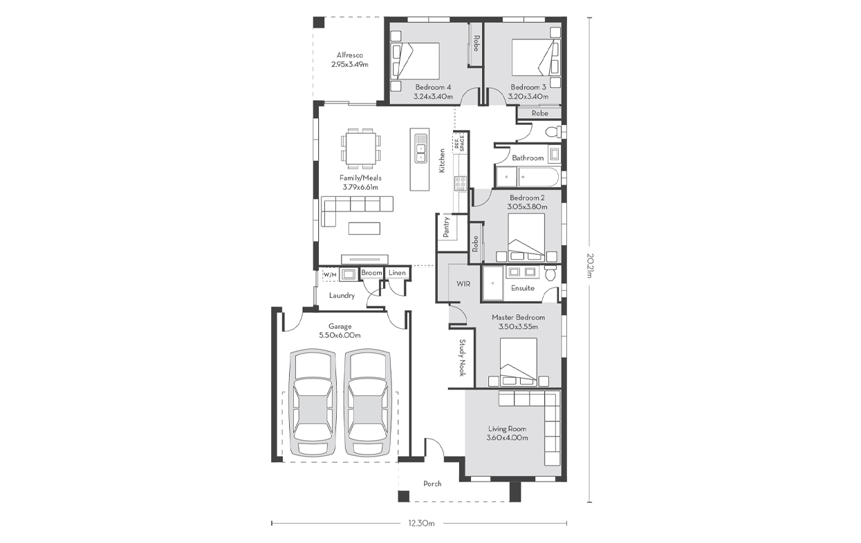 Chicago 23 Floor Plans 