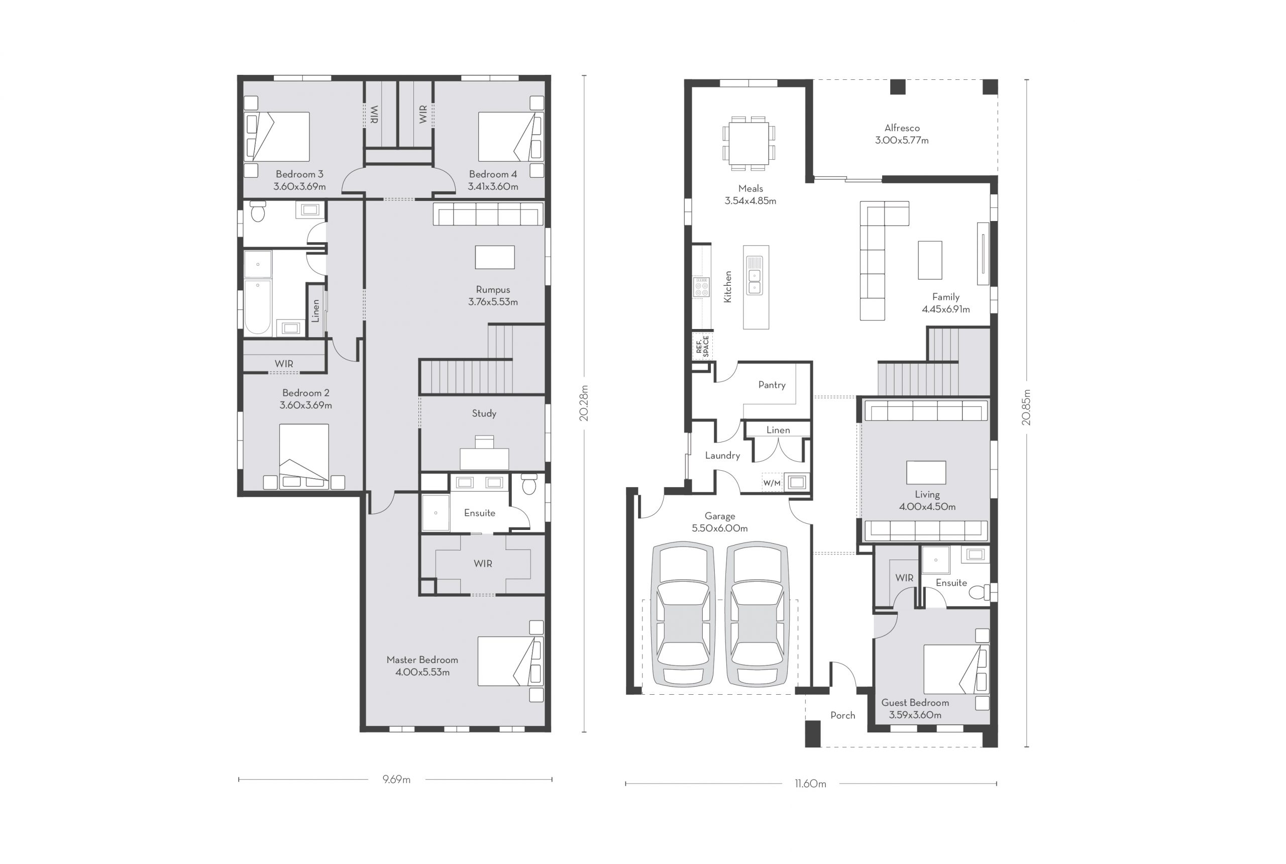 Chicago 41 (D) Floor Plans 