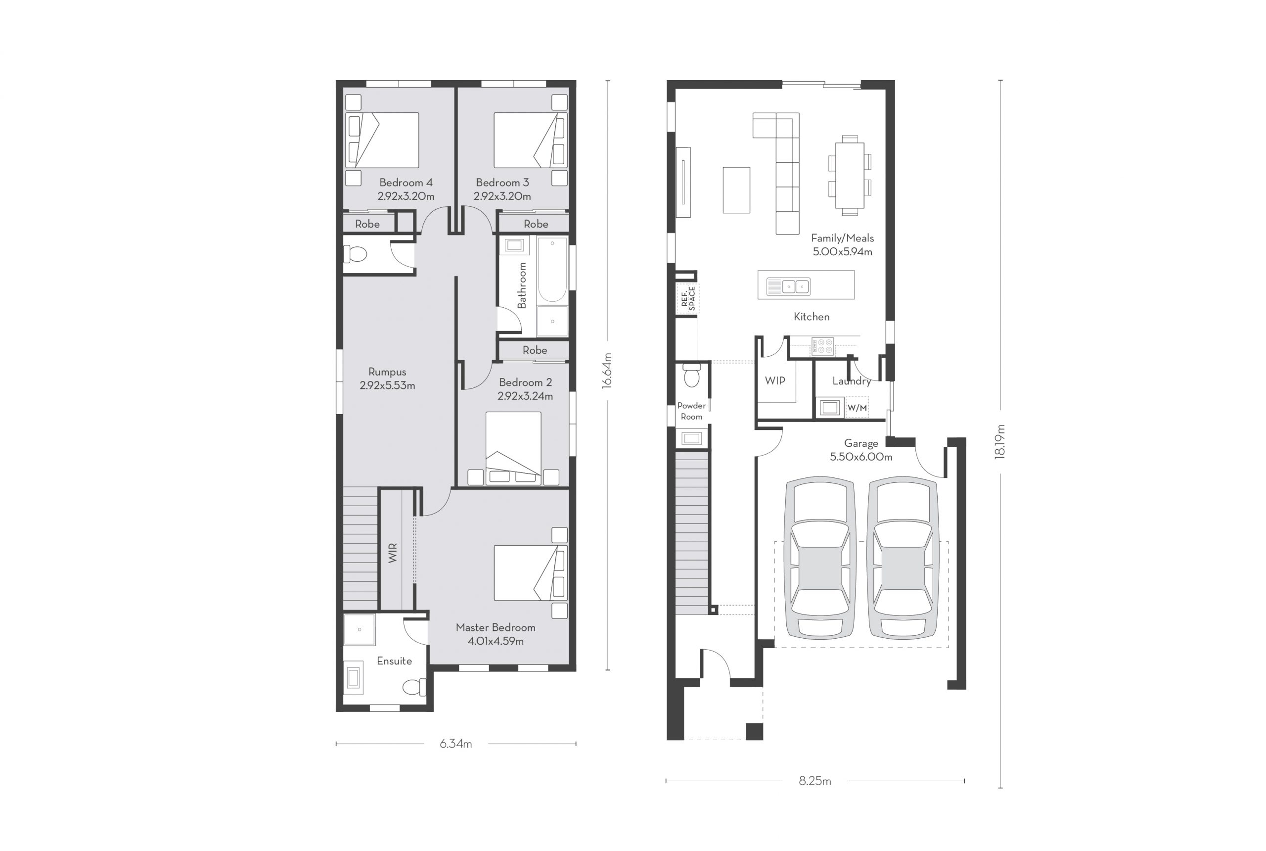 Rome 24 (D) Floor Plans 