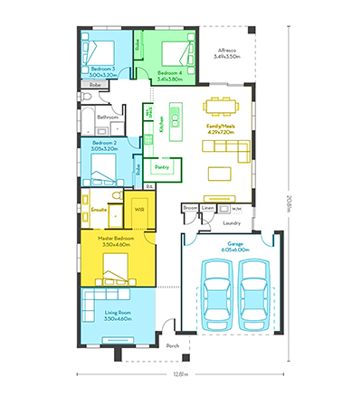 Chicago 25 floor plans