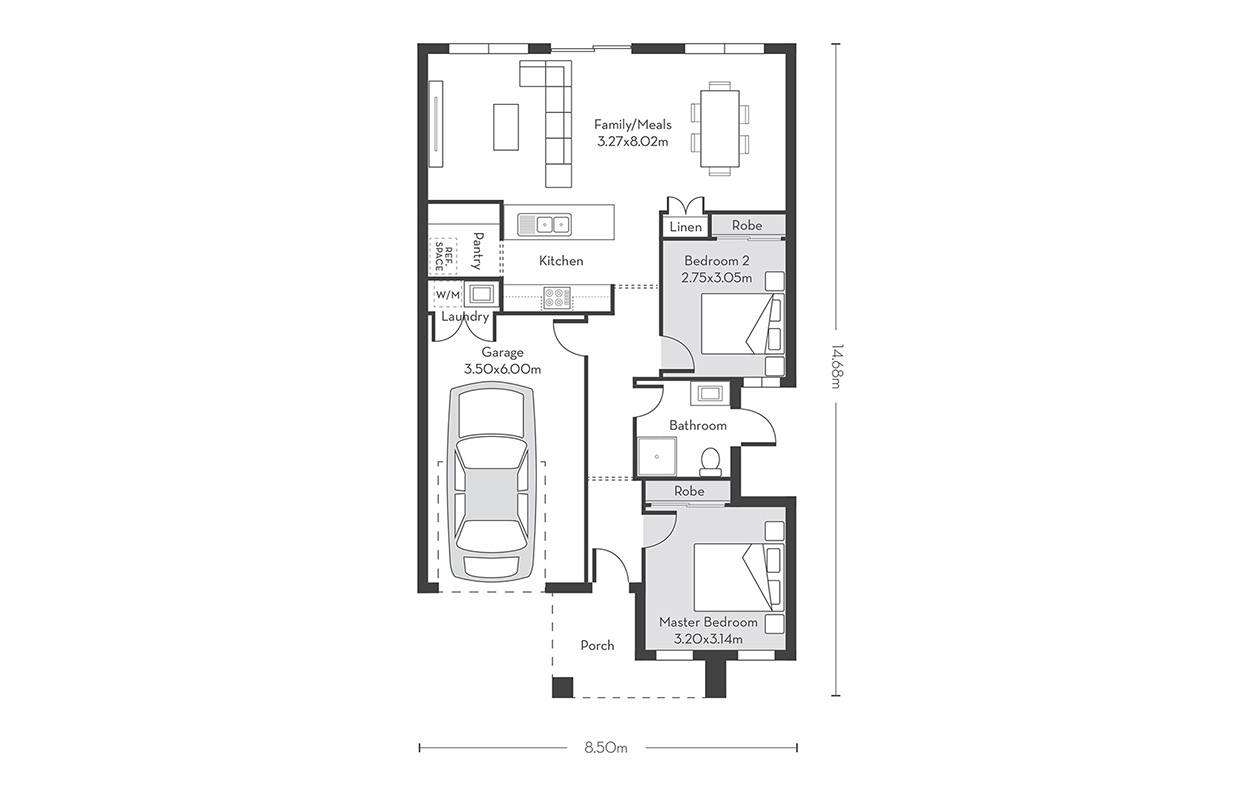 Rio 12-2 Floor Plans 